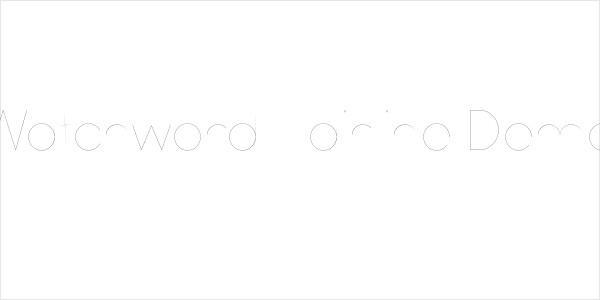 Watchword Hairline Demo Logo