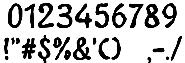 Water Air Font OTHER CHARS