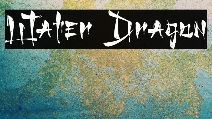 Water Dragon Example 1