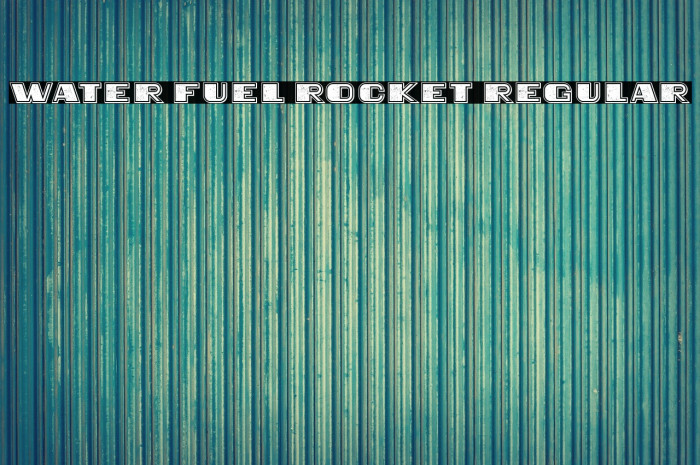 Water Fuel Rocket Regular Example 1
