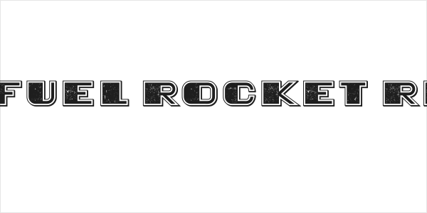 Water Fuel Rocket Regular Logo