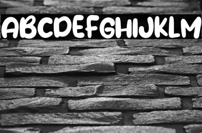 Water Galon Font examples