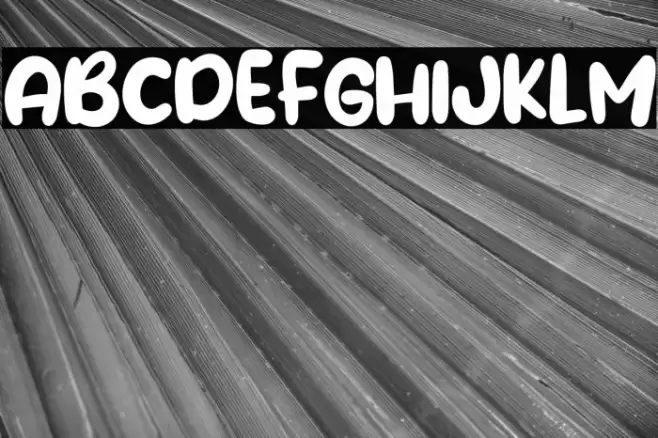 Water Galon Font examples