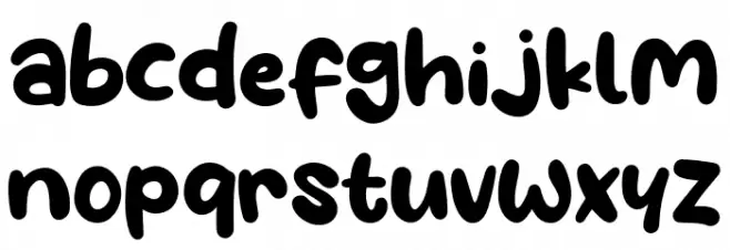 Water Galon फ़ॉन्ट लोअरकेस