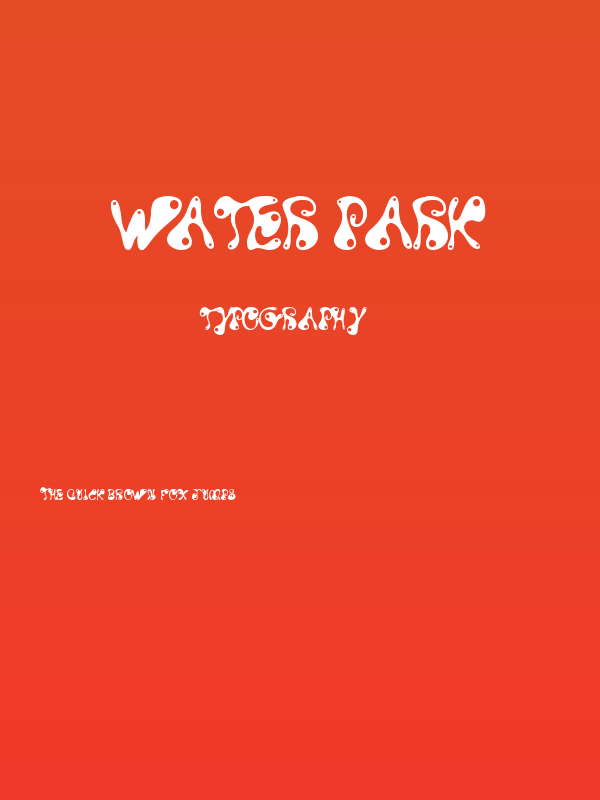Water Park Poster