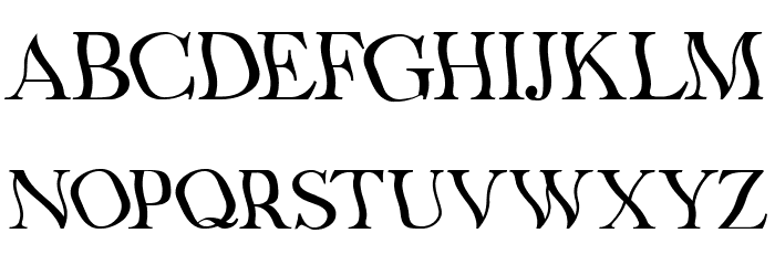 Water Resistant Regular Font LOWERCASE
