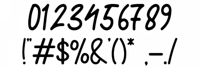 Water Seven Font OTHER CHARS