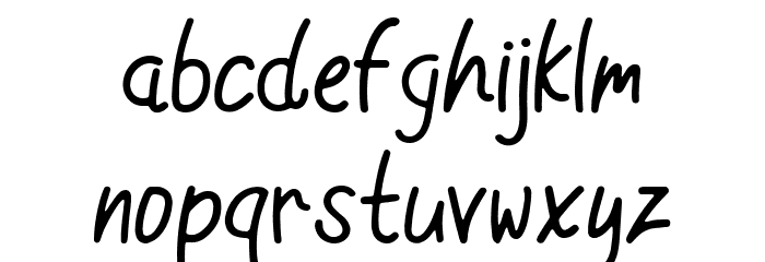 Water Seven Font LOWERCASE