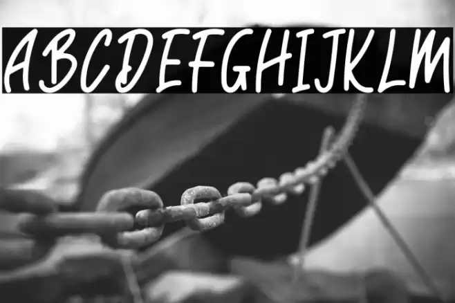 Water Seven Font examples