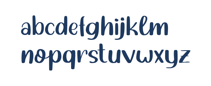 Water Shower Regular Lowercase