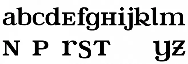 Water Street Detour Regular フォント 大文字