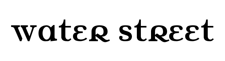Water Street  font caratteri gratis