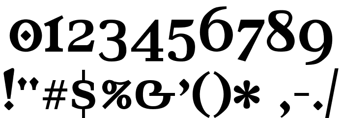 Water Street Font OTHER CHARS