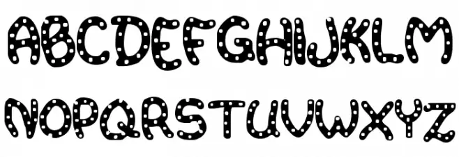Water Toy Schriftart Groß