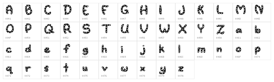 Water Toy Character Map
