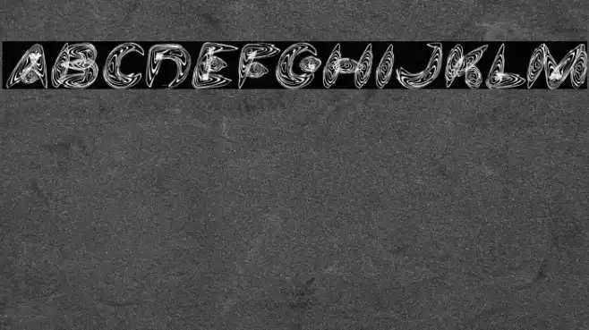 Water and Gasoline Italic Font examples