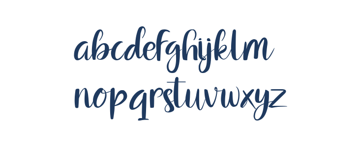 Water dolphin Lowercase