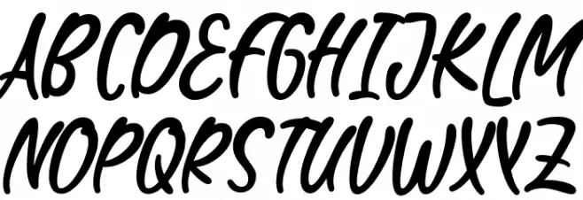 WaterBlaster Schriftart Groß