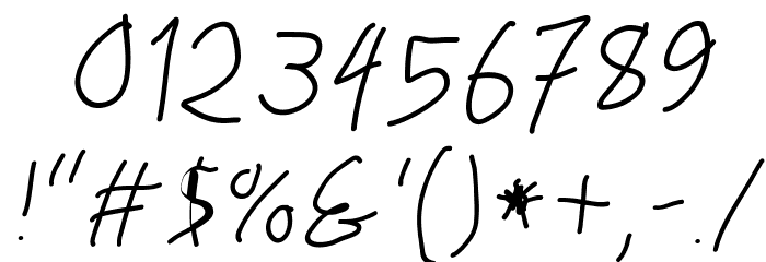 WaterFire Oblique Font OTHER CHARS