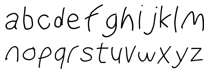 WaterFire Oblique Font LOWERCASE