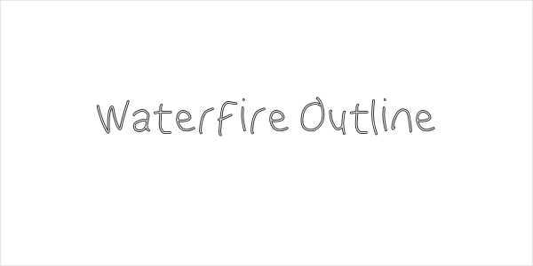 WaterFire Outline Logo