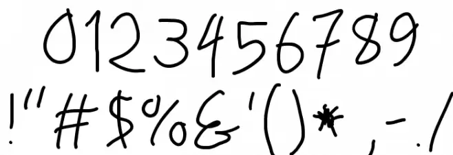 WaterFire Font OTHER CHARS