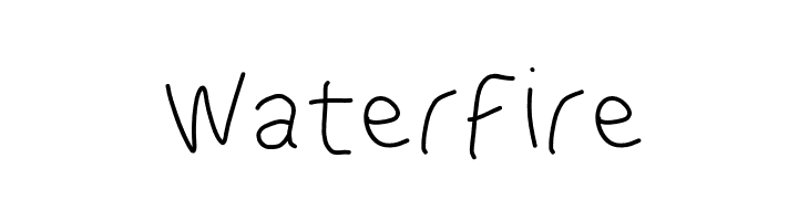 WaterFire  Fuentes Gratis Descargar