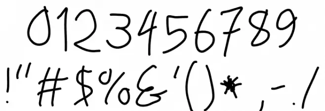 WaterFire Font OTHER CHARS