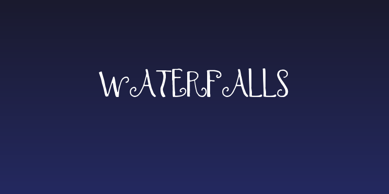 Waterfalls Social Header