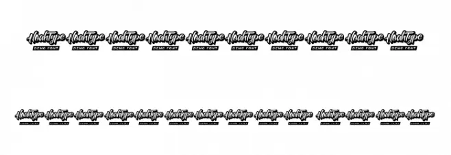 Waterflowers Demo Font OTHER CHARS