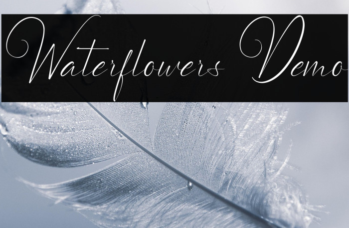 Waterflowers Demo Example 1