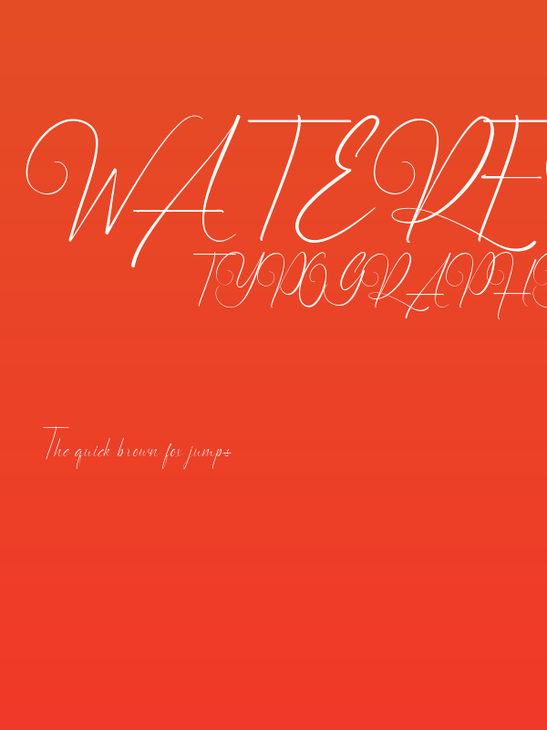 Waterflowers Demo Poster