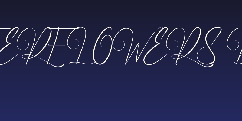 Waterflowers Demo Social Header