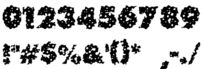 Waterhole Font OTHER CHARS