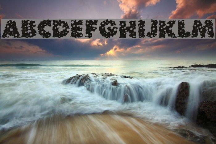 Waterhole Font examples