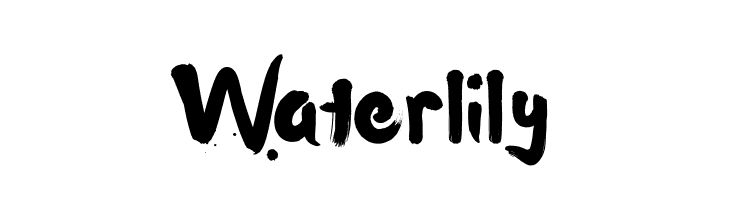 Waterlily  Free Fonts Download