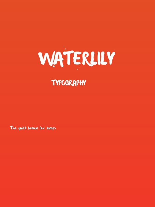 Waterlily Poster