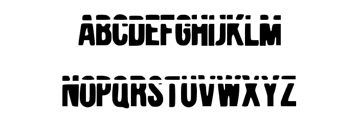 Waterline Font LOWERCASE