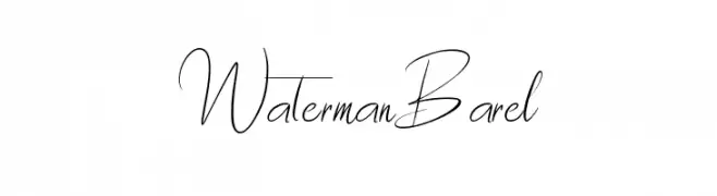 Waterman Barel  font caratteri gratis
