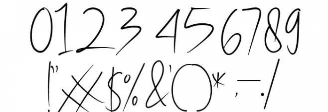 Waterman Barel Font OTHER CHARS