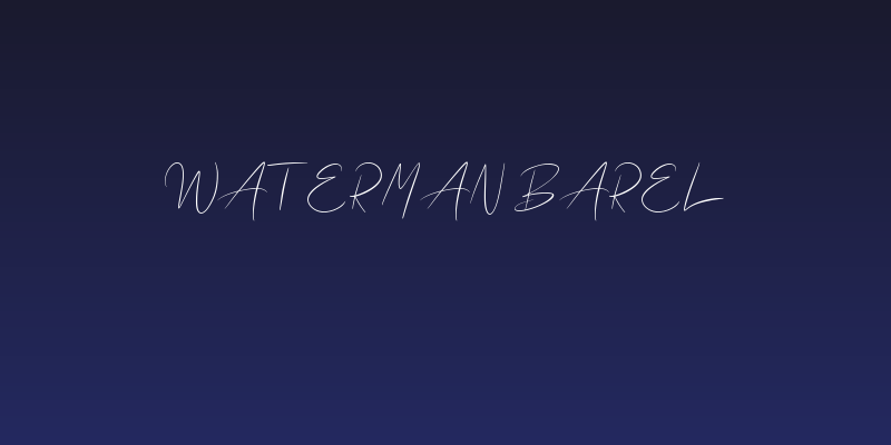Waterman Barel Social Header