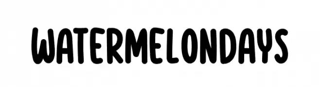 Watermelon Days  नि: शुल्क फ़ॉन्ट्स डाउनलोड