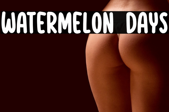 Watermelon Days Example 2