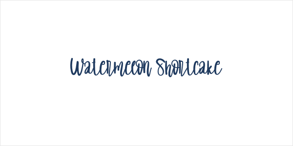 Watermelon Shortcake Logo
