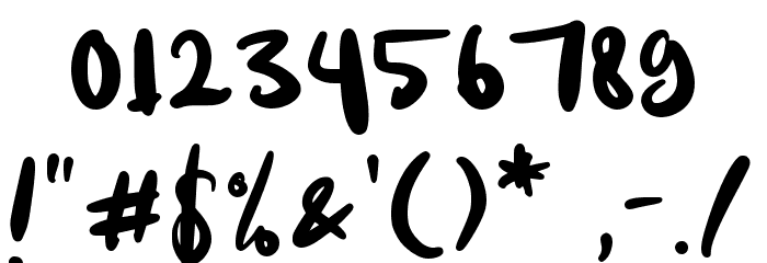 Watermelon Sugar Font OTHER CHARS