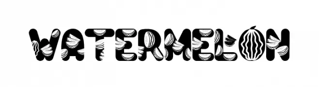 Watermelon  font caratteri gratis