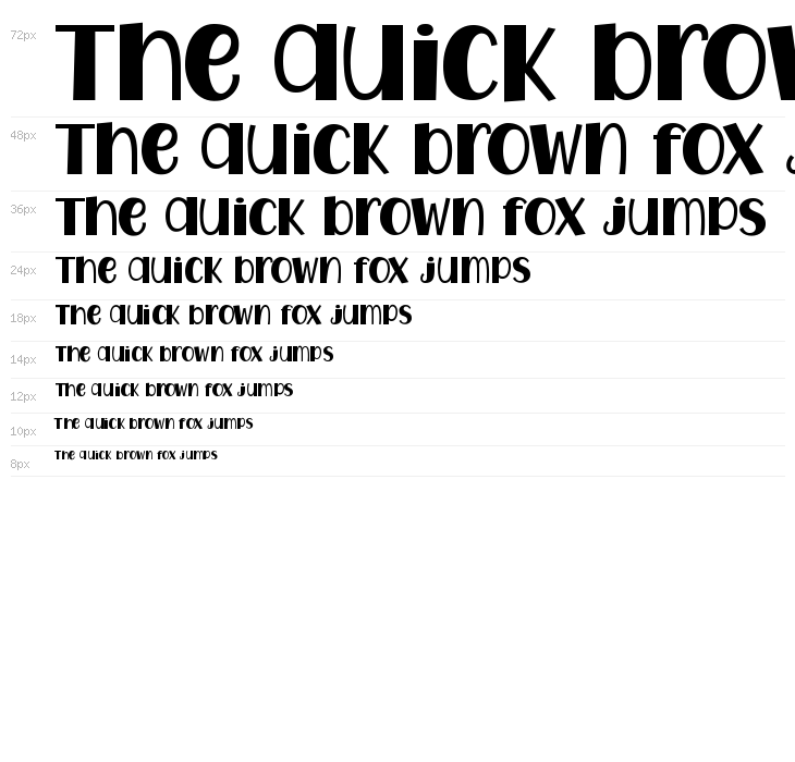 WatermelonFamily-Bold Waterfall