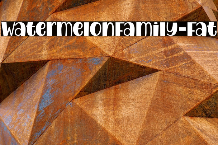 WatermelonFamily-Fat Example 1