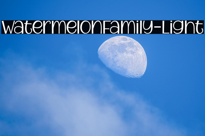 WatermelonFamily-Light Example 1