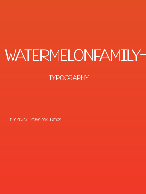 WatermelonFamily-Light Poster